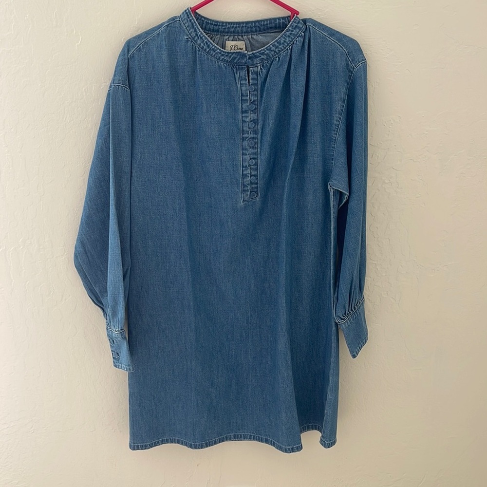 Denim J. Crew dress